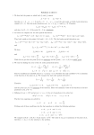 Solutions to sheet 5 1. We first find the points at which both fx and fy