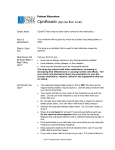 Ciprofloxacin (sip roe flox` a sin)