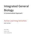 Student - Integrated Biology and Skills for Success in Science (IB3S)