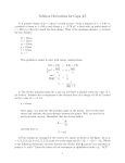 Solution Derivations for Capa #5