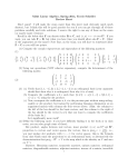 M341 Linear Algebra, Spring 2014, Travis Schedler Review Sheet
