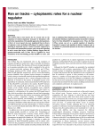 Ran on tracks – cytoplasmic roles for a nuclear regulator