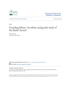 Founding fathers: An ethnic and gender study of the Iliadic Aeneid