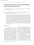 Albuterol metered dose inhaler performance under hyperbaric