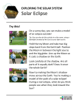 Solar Eclipse activity guide