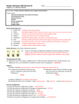 Atomic Structure: SOL Review #1 Name: Historical Developments 1