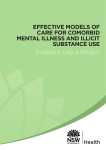 effective models of care for comorbid mental illness