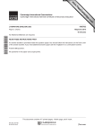 Cambridge International Examinations Cambridge