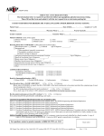 Patient History for Hereditary Paraganglioma