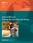 End-of-life Care During the Last Days and Hours