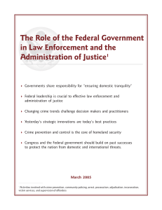 role of feds.pmd - National Governors Association
