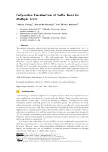 Fully-online Construction of Suffix Trees for Multiple Texts