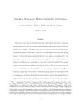 Statistical Methods for Eliciting Probability