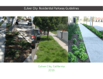 Culver City Residential Parkway Guidelines