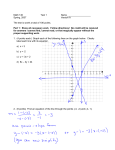 Sample Test 1 Solutions