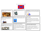 The Civil War 1860- 1865 Vocabulary Tariff