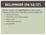 bellringer (04/12/17) - Mr. Cain`s US History Classes