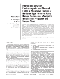 Interactions Between Electromagnetic and Thermal Fields