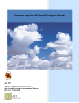 Economic Impacts Of Climate Change On Nevada