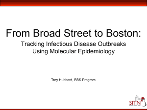 From Broad Street to Boston: Tracking Infectious Disease Outbreaks