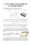 CHAP03 Vectors and Matrices in 3 Dimensions