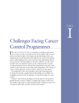 Challenges Facing Cancer Control Programmes