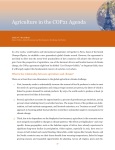 Agriculture in the COP21 Agenda