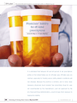 Physicians` liability for off-label prescriptions