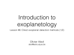 Exoplanetology - Lesson#6.key