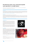 Simultaneous heart, lung, and breast hydatid cysts operated