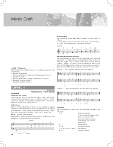 Music Craft - AMEB Online Exams