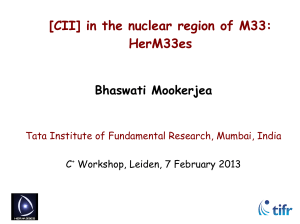 [CII] in the nuclear region of M33: HerM33es