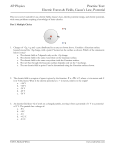 Practice Test 1 for Chapter 24-25