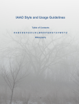 IAAO Style and Usage Guidelines