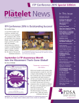 Platelet News