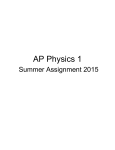 AP Physics 1