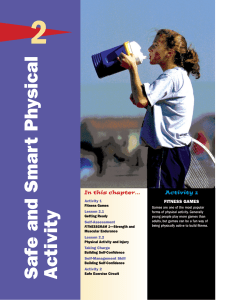 Chapter 2: Safe and Smart Physical Activity
