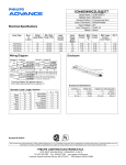 Advance ICN4S5490C2LS35M 0.99 Ballast Factor