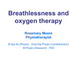 Breathlessness and oxygen therapy