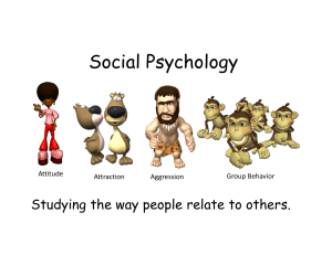 Social Psychology