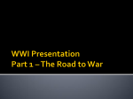 WWI Presentation Part 1