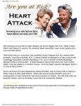 Heart Attack - are you at risk? - North Mississippi Medical Center