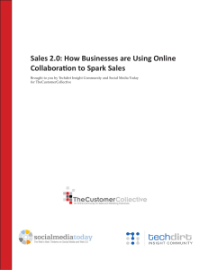 Sales 2.0: How Businesses are Using Online Collaboration