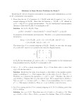 Solutions to Some Review Problems for Exam 3 Recall that R∗, the