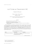 14.2 Types of Treatment SW