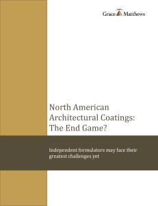 North American Architectural Coatings: The End
