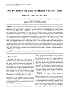 Mass-Energy equivalence, Annihilation, Two