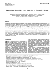 Formation, Habitability, and Detection of Extrasolar Moons