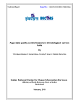 Argo data quality control based on climatological convex