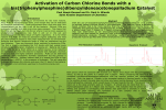 Activation of Carbon Chlorine Bonds with a bis(triphenylphosphine